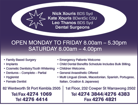 Xouris Guittari Thanos Dental Surgery - Dentists Newcastle 4